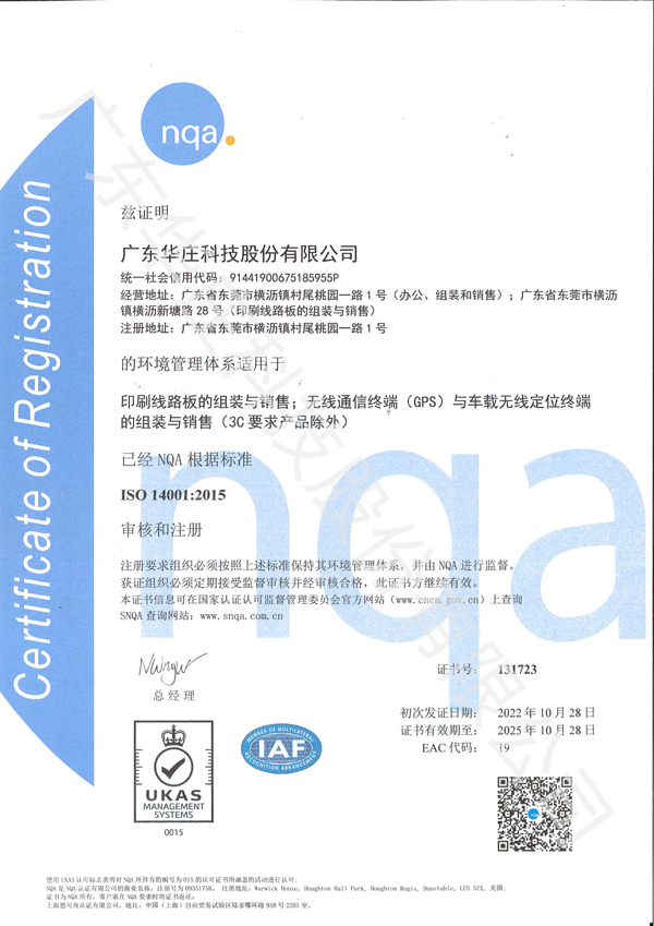ISO14001：2015